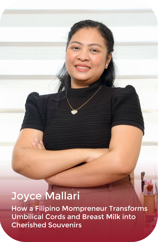How a Filipino Mompreneur Transforms Umbilical Cords and Breast Milk into Cherished Souvenirs