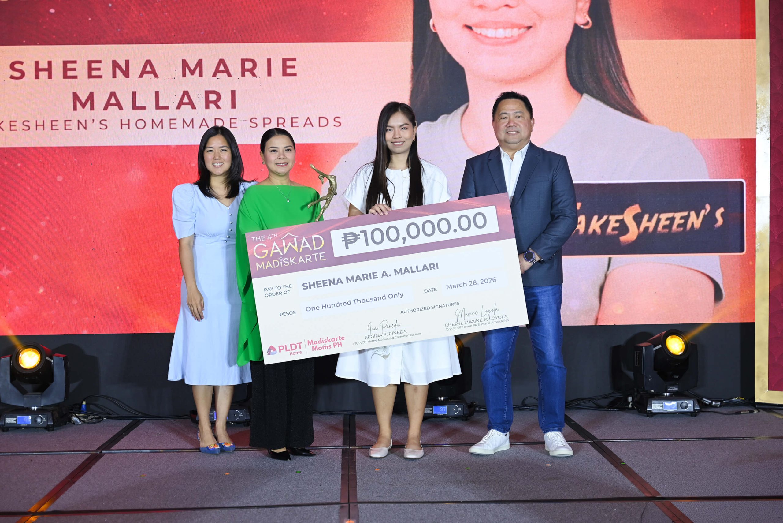 4th Gawad Madiskarte Diskarteng Angat (Start Up) Winner Sheena Marie A. Mallari
