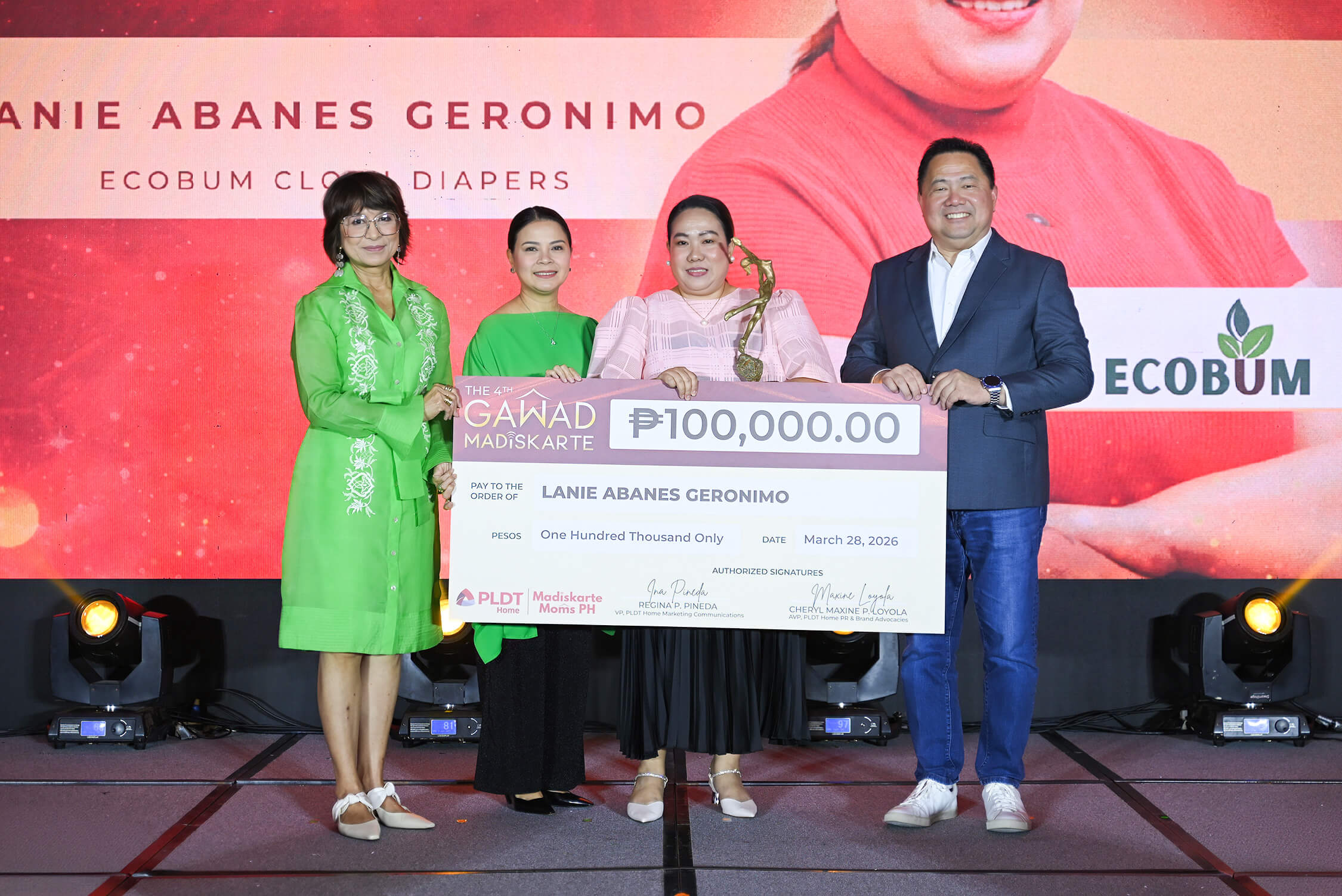 4th Gawad Madiskarte Diskarteng Eco Friendly (Start Up) Winner Lanie Abanes Geronimo