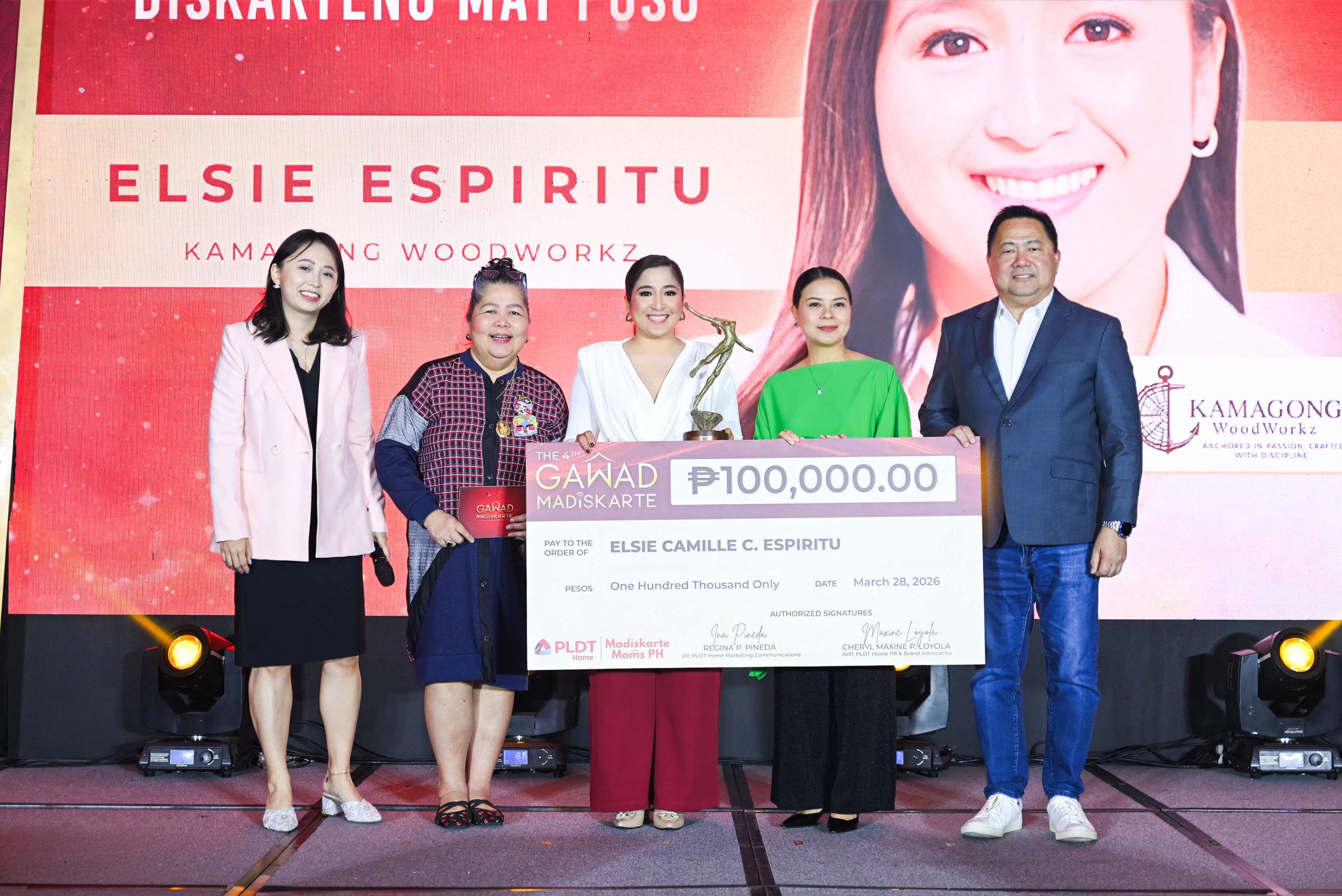 4th Gawad Madiskarte Diskarteng May Puso (Scale Up) Winner, Elsie Camille Espiritu